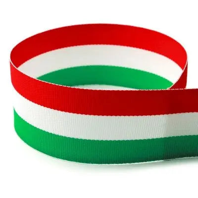 Red/White/Emerald Green The Ribbon Factory