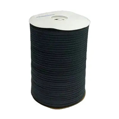 3/8" Pat 21A Black Pre-Shrunk Cotton Garment Tape The Ribbon Factory