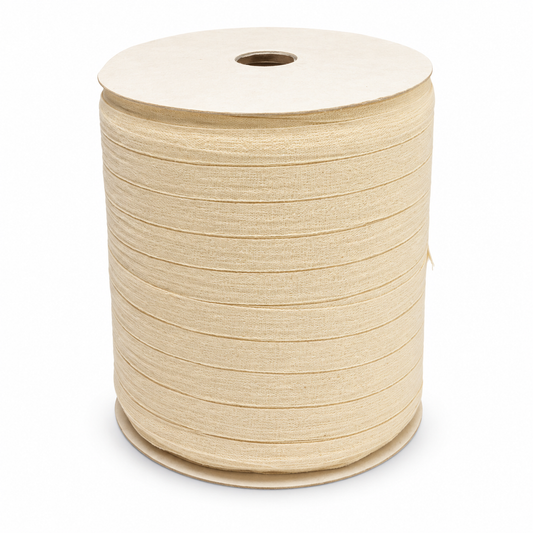 Pat 35A 5/8" Natural Pre-Shrunk Cotton Garment Tape