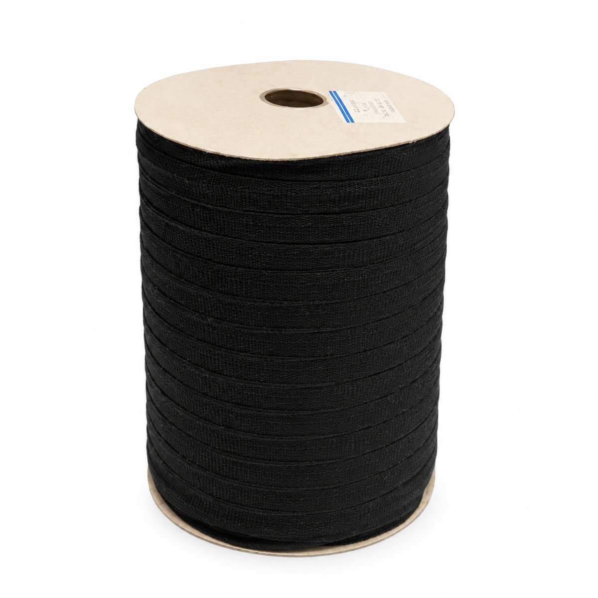 Pat 35A 5/8" Black Pre-Shrunk Cotton Garment Tape