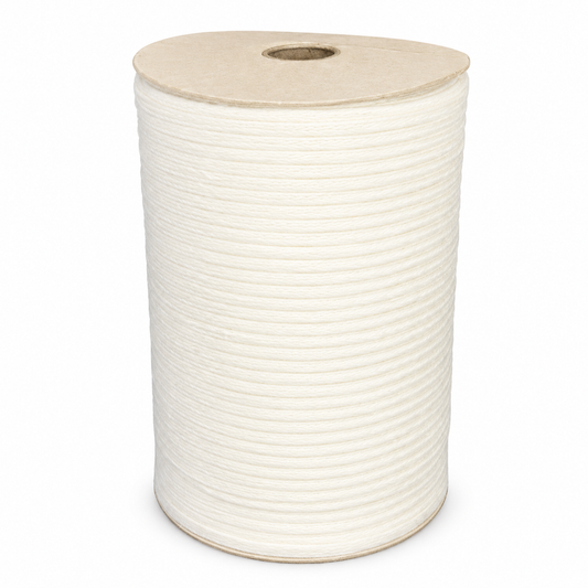 1/4" Pat 17A White Pre-Shrunk Cotton Garment Tape