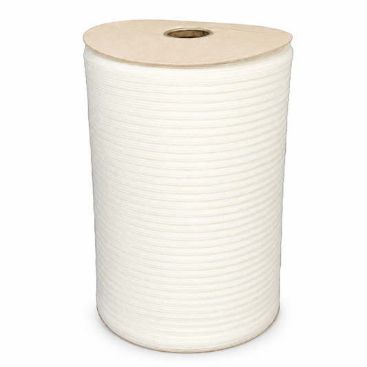 3/16" Pat 13A White Pre-Shrunk Cotton Garment Tape