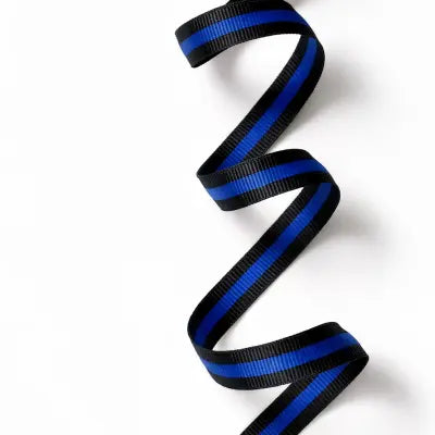 Thin Blue Line Stripe The Ribbon Factory
