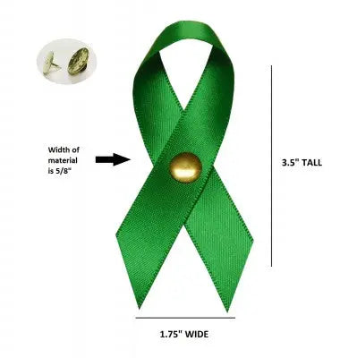 Large Awareness Ribbons (Clutch Pins Attached) The Ribbon Factory