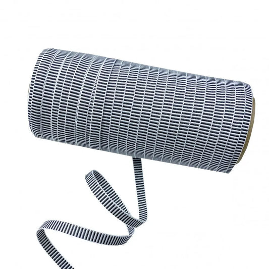 Black & White Peppermint Stripe The Ribbon Factory