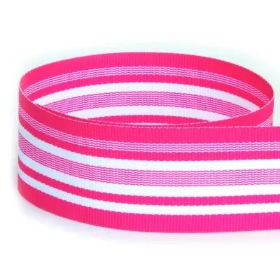 Neon Pink Waves The Ribbon Factory