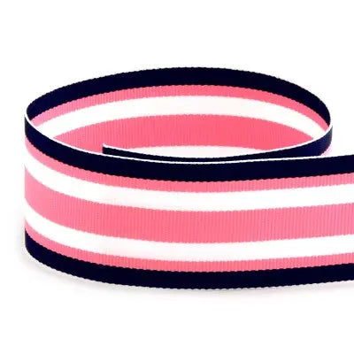 Navy Pink Surf Board The Ribbon Factory