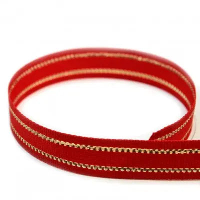 #622 Red & Gold Captain The Ribbon Factory