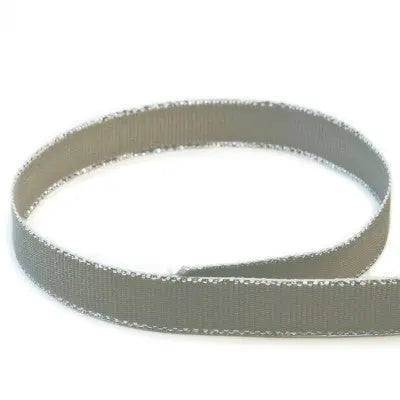 #630 Gray & Silver Tinsel The Ribbon Factory