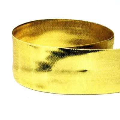 Closeout Gold Lame Wired Tinsel The Ribbon Factory