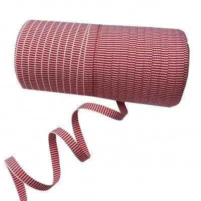Red & White Peppermint Stripe The Ribbon Factory