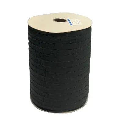 Pat 35A 5/8" Black Pre-Shrunk Cotton Garment Tape The Ribbon Factory