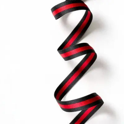 Thin Red Line Stripe The Ribbon Factory