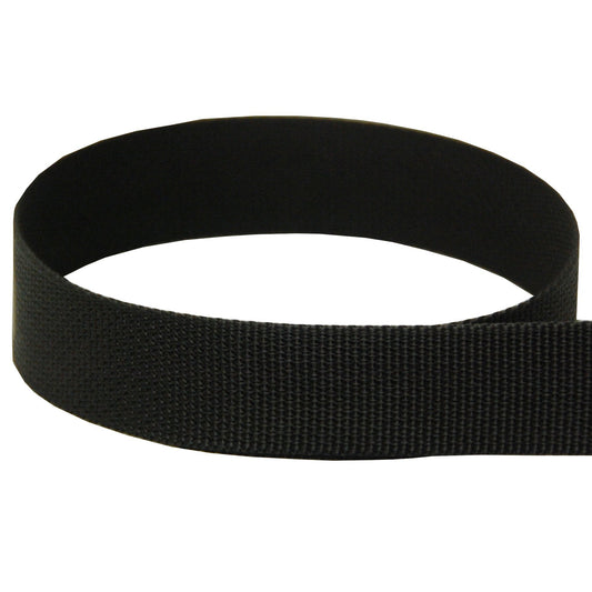 Black Nylon Webbing The Ribbon Factory