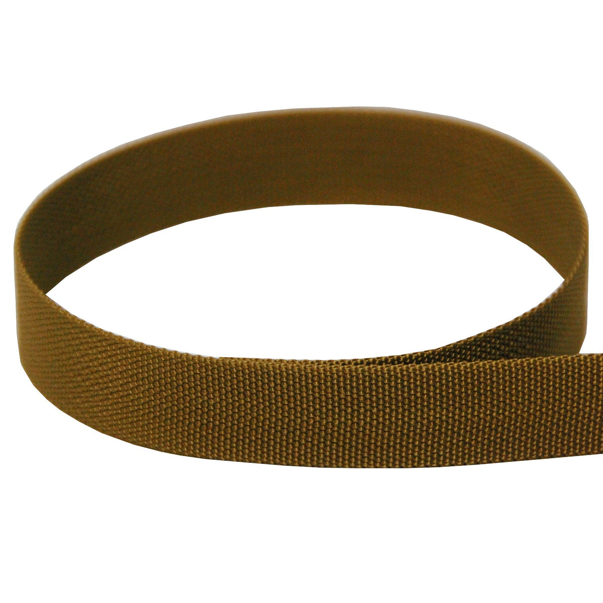 MIL-W-17337 Coyote 498 Nylon Webbing The Ribbon Factory