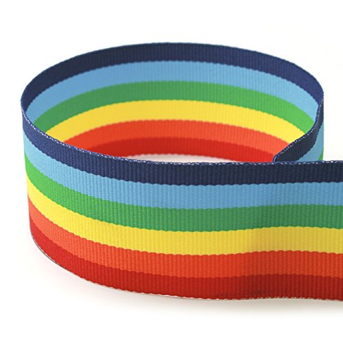 Rainbow specialty stripe ribbon