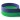Royal/Emerald Bi-Stripe