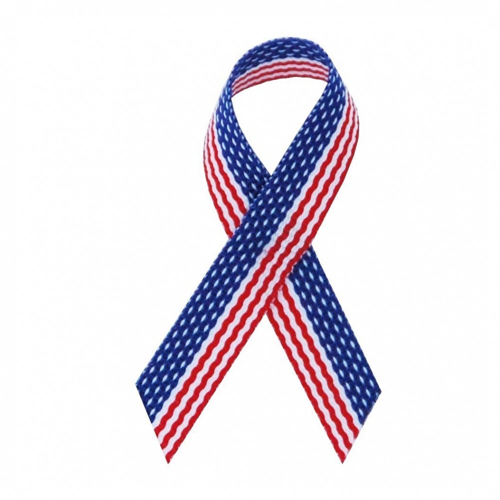 Allergies Awareness Gray Ribbon American Flag Pin Buttons