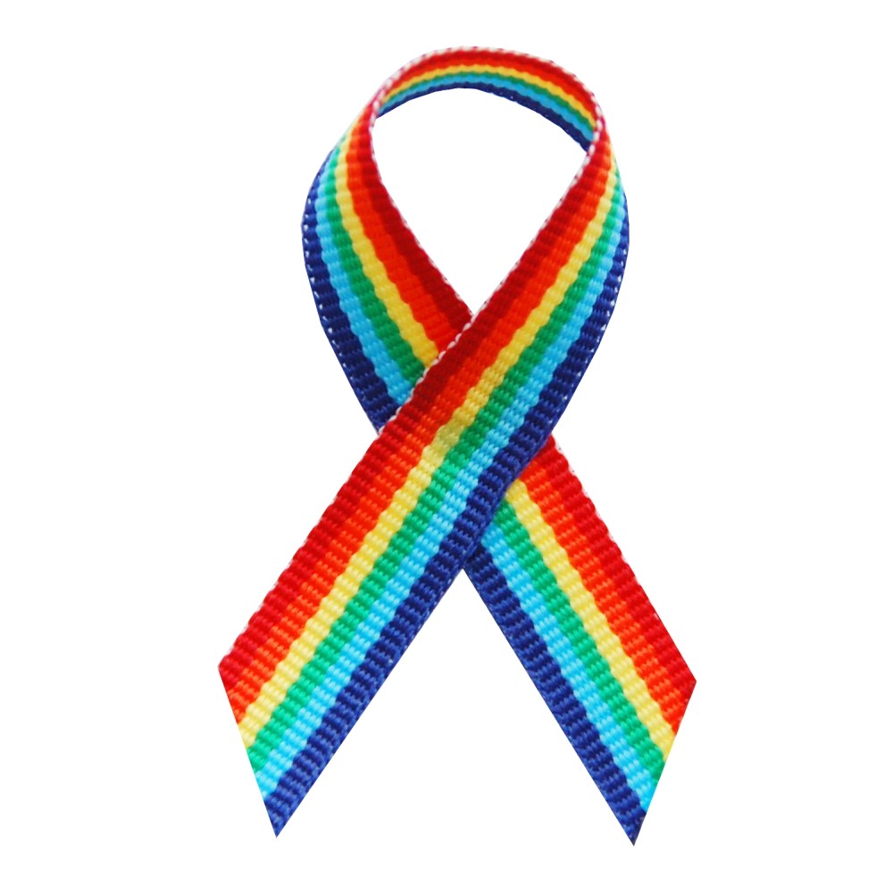 Download Rainbow Awareness Ribbons