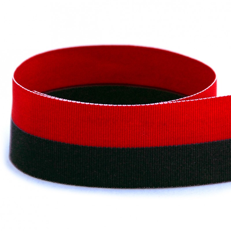 Red/Black Bi-Stripe