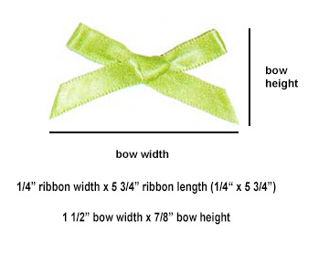 bows bow small material